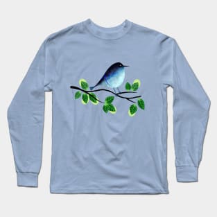 Bird on Branch Long Sleeve T-Shirt